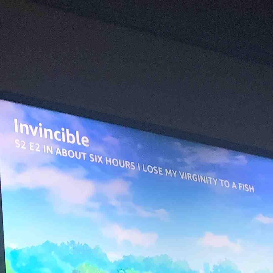no fish sex in the episode :(