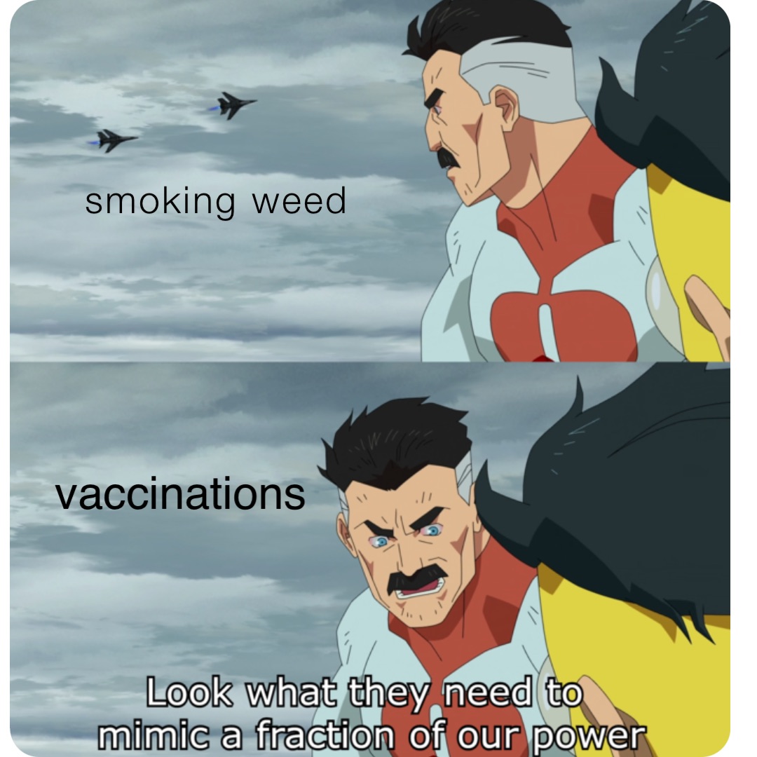 smoking weed vaccinations
