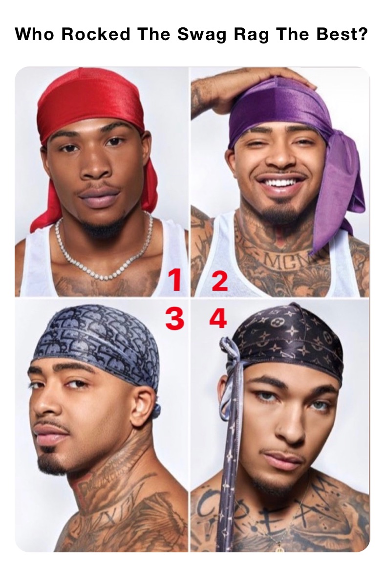 Who Rocked The Swag Rag The Best?