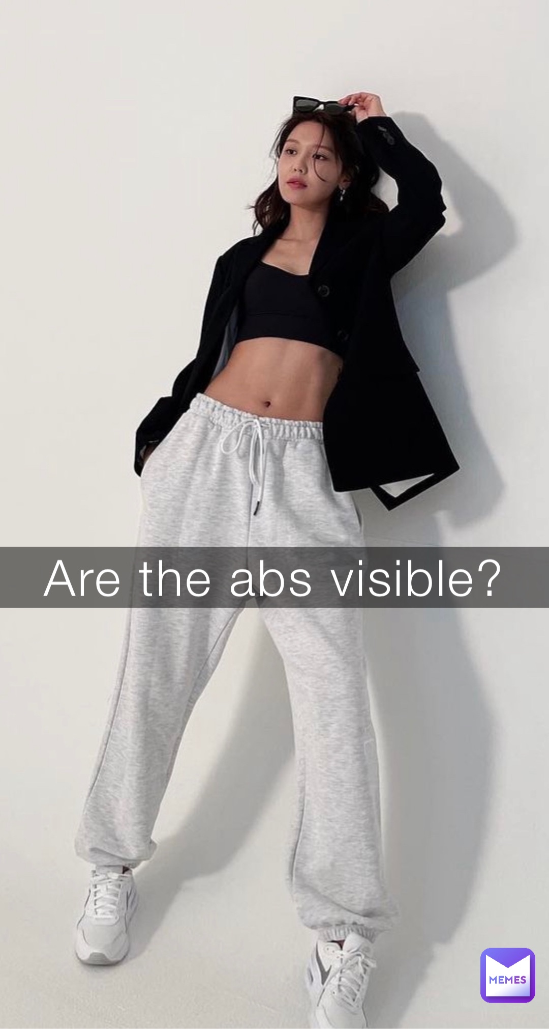 Are the abs visible?