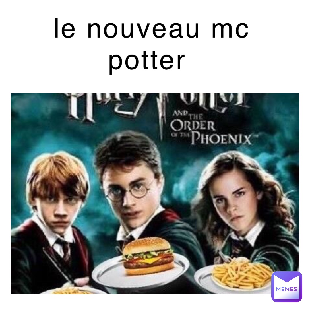 Le nouveau Mc Potter