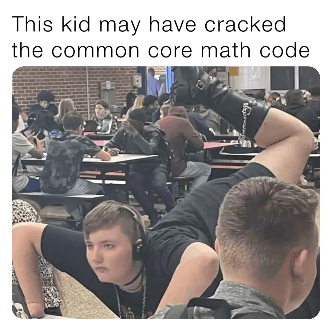 This kid may have cracked the common core math code