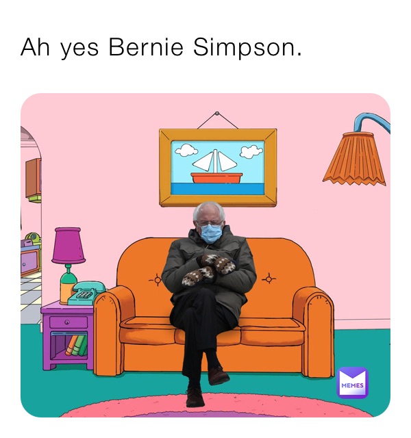 Ah yes Bernie Simpson.