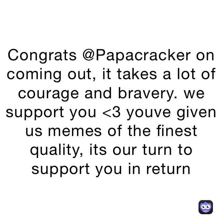 @Papacracker.