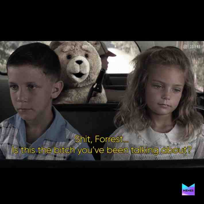 #crossover #whatif #gump #jenny #love #art #fun #forrest #instagood #castaway #movie #usa #forrestgump #film #hate #ted #quote #grrrmondays #drunk #comedy #dope