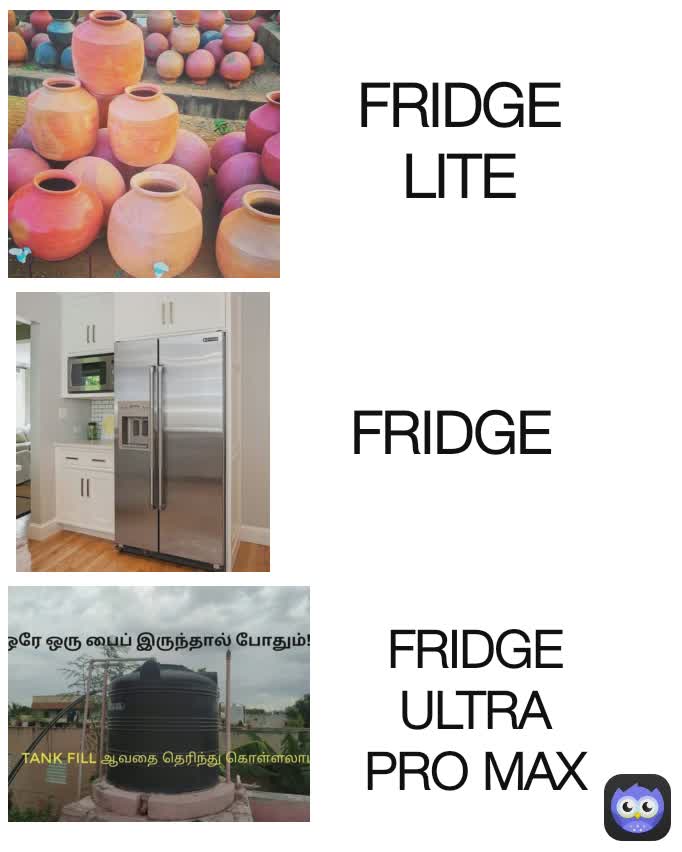 FRIDGE  FRIDGE LITE FRIDGE ULTRA PRO MAX