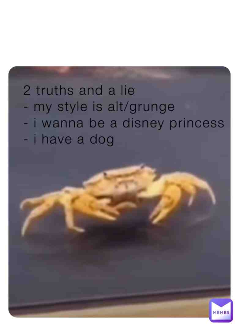 which one is the lie :0