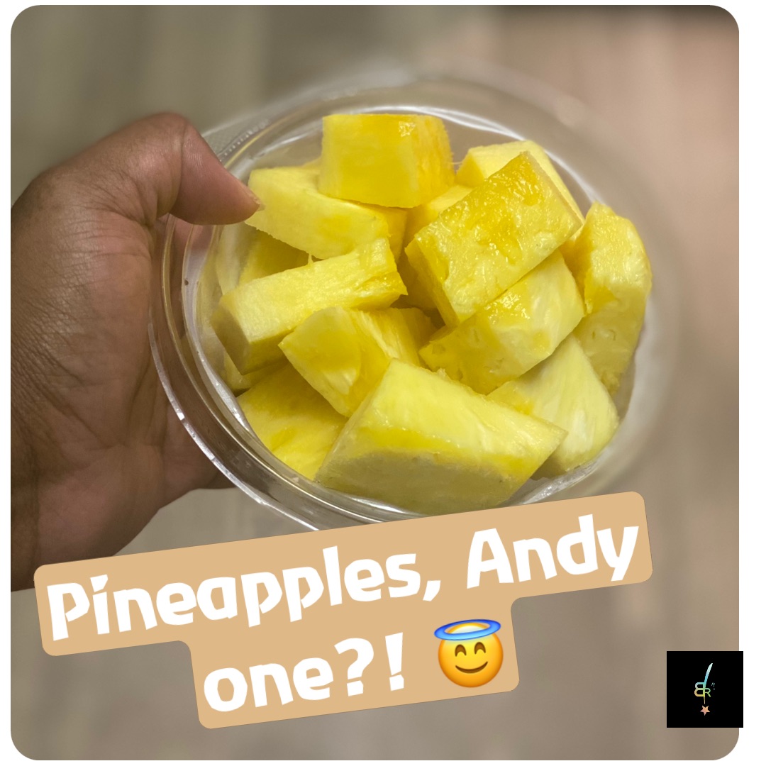 Pineapples, Andy one?! 😇 devbrianryan Memes