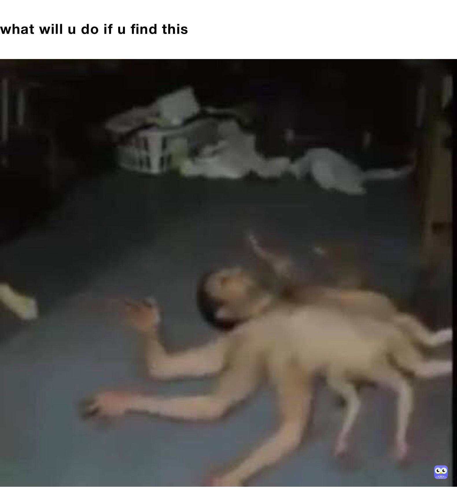 what will u do if u find this