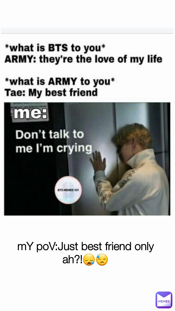 mY poV:Just best friend only ah?!😪😓
