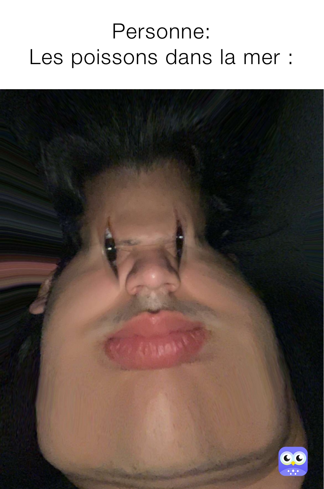 Personne: 
Les poissons dans la mer :