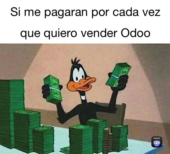 Si me pagaran por cada vez que quiero vender Odoo