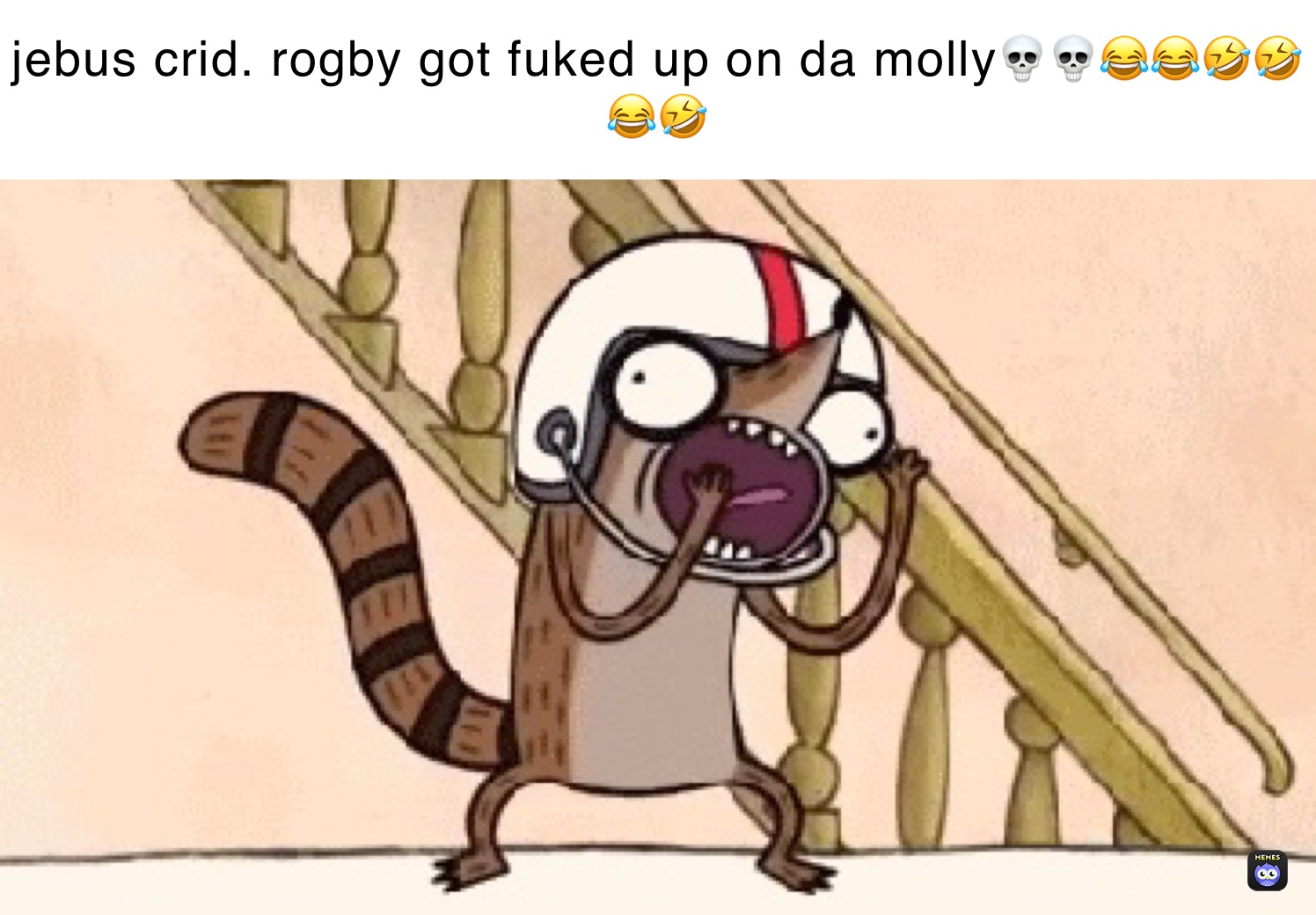 jebus crid. rogby got fuked up on da molly💀💀😂😂🤣🤣😂🤣