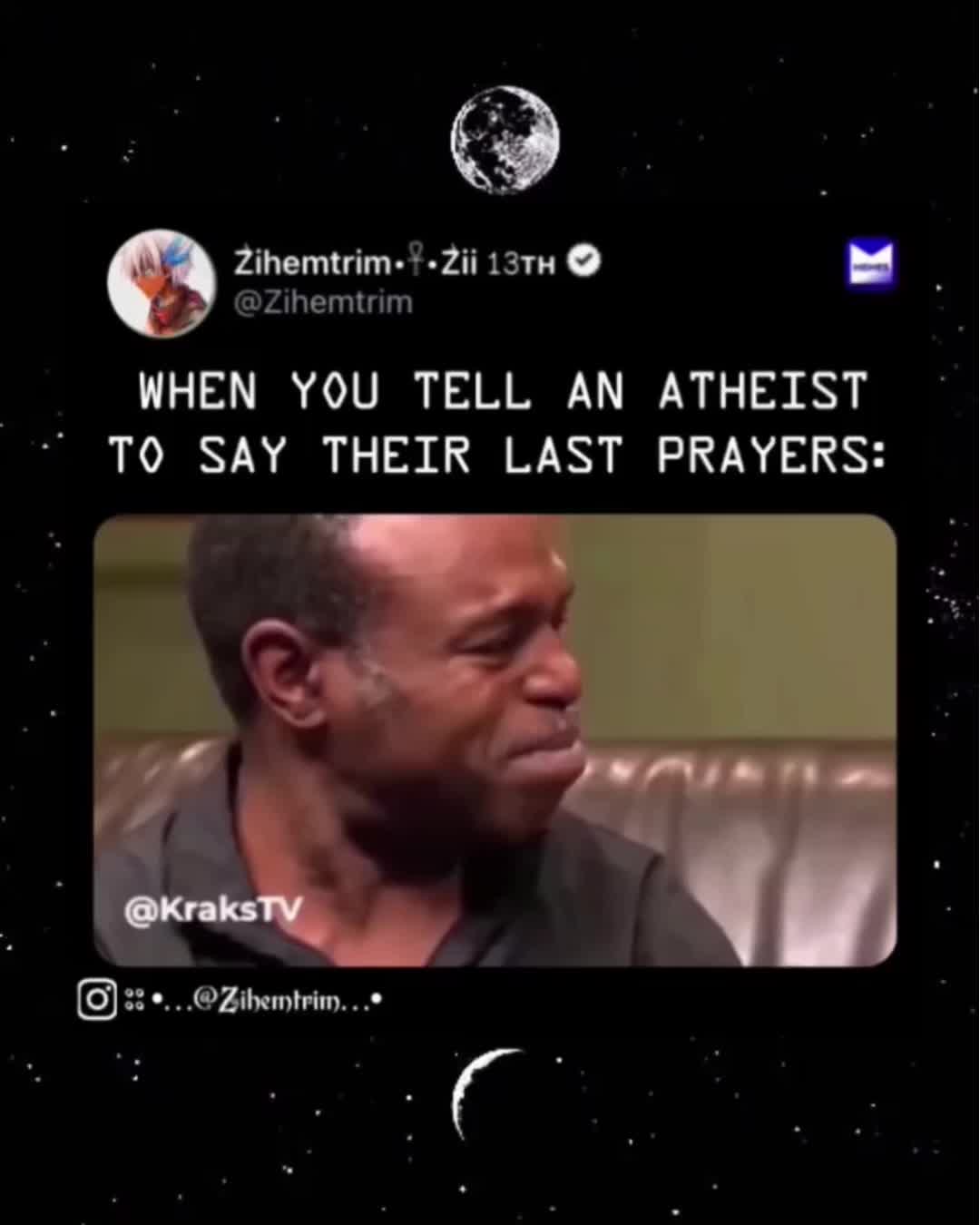 𓅓𓏺𓏺 Cause He Doesn’t Pray 😂 𓏺𓏺𓅓 𓅓𓏺𓏺   #teamzii  #zihemtrim   #lifememes  #memes  #fr  #on  #ẹ  #nocap 𓏺𓏺𓅓