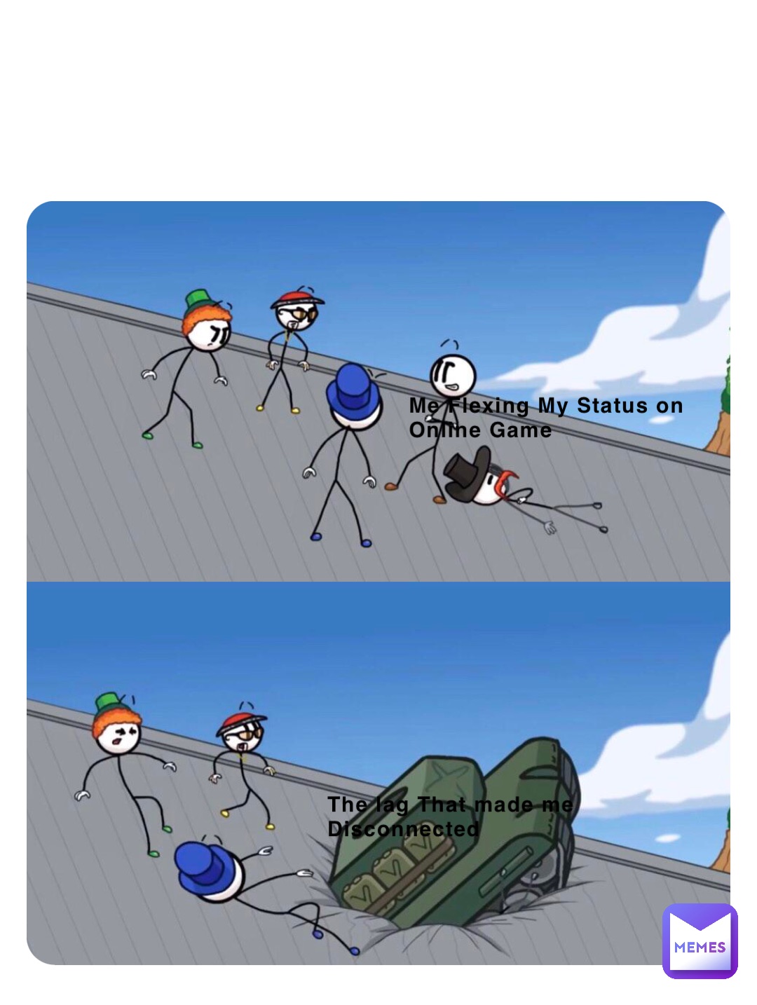 Me Flexing My Status on Online Game The lag That made me Disconnected |  @Coming | Memes, image size:1080x1434