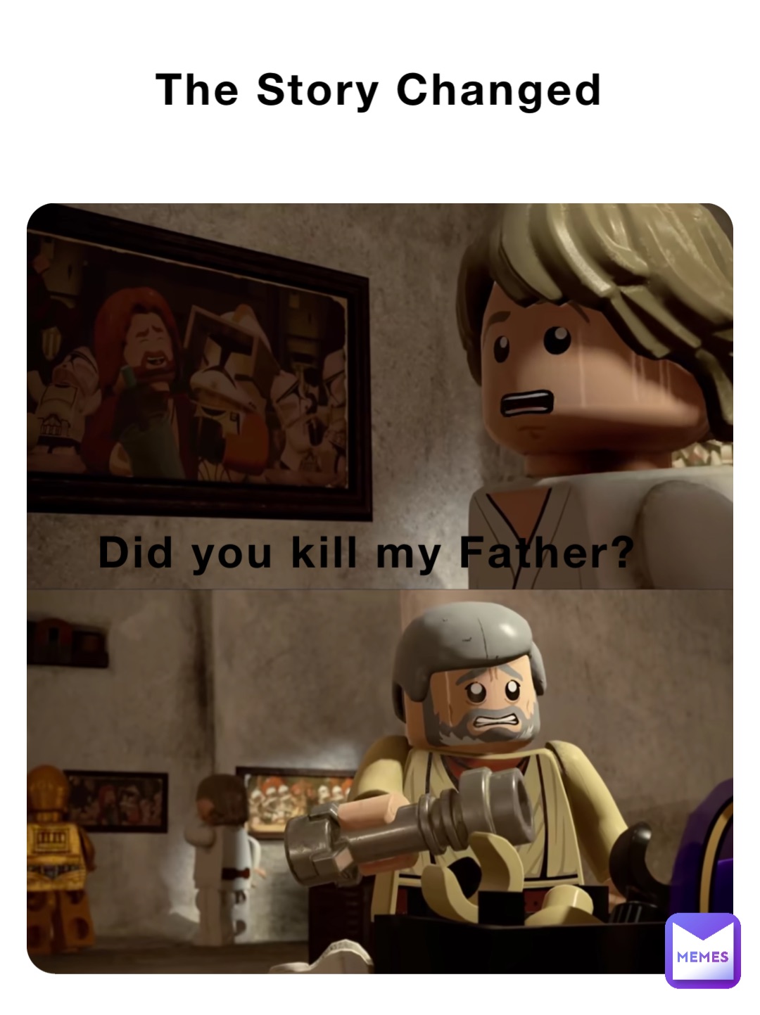 Did you kill my Father? The Story Changed