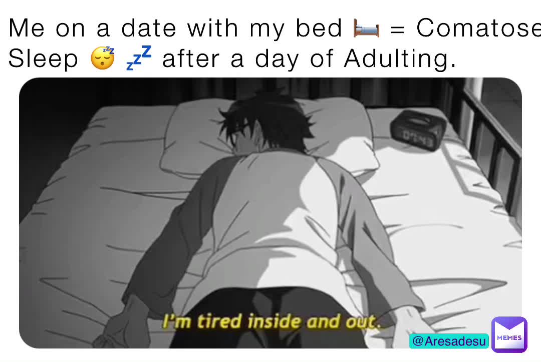 When people ask me if I had a good sleep, I tell them I had a mini coma and feel semi refreshed. Bring on the day's physical and emotional torture, I'm ready for you!  #itscomatime  #sleep  #exhausted  #pooped  #backformore  #thegrind  #adulthood  #adulting  #allgrowedup  #work  #aresadesumemes