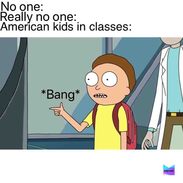 #oof #bang #america #nomore