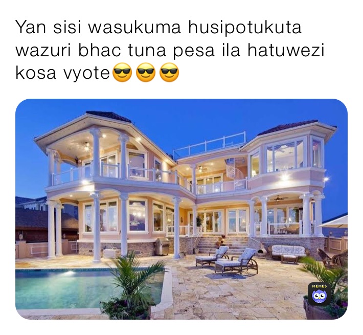 Yan sisi wasukuma husipotukuta wazuri bhac tuna pesa ila hatuwezi kosa vyote😎😎😎