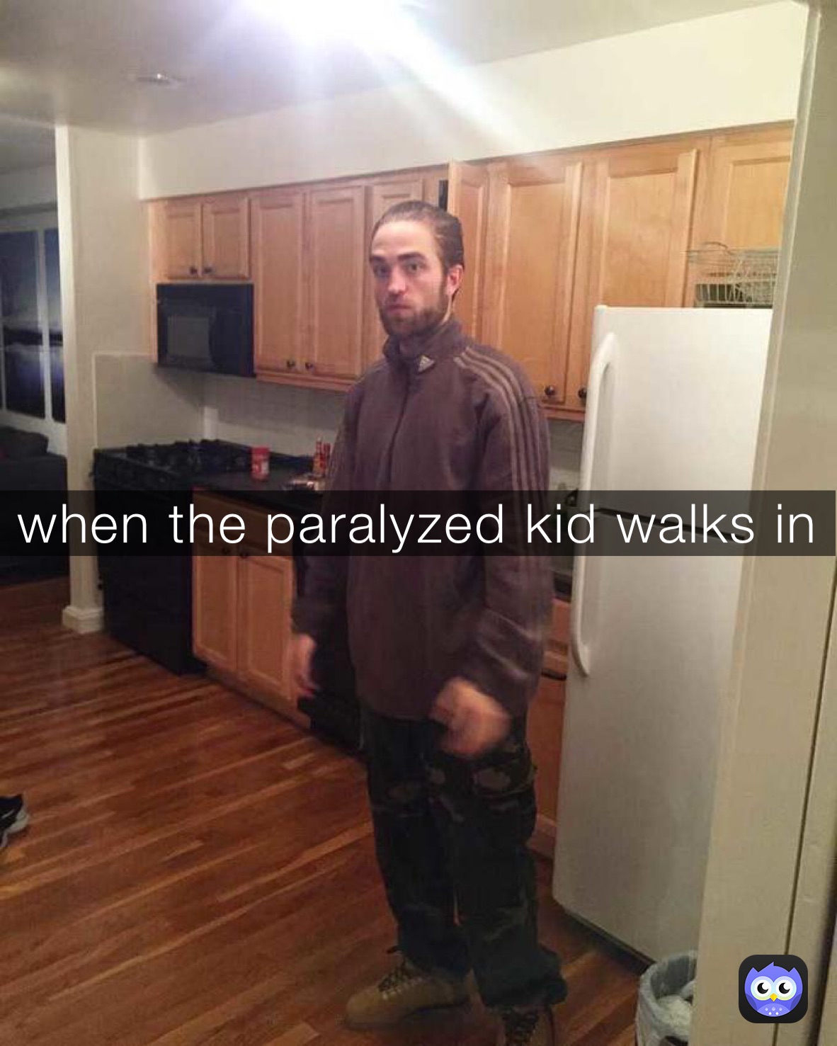 when the paralyzed kid walks in