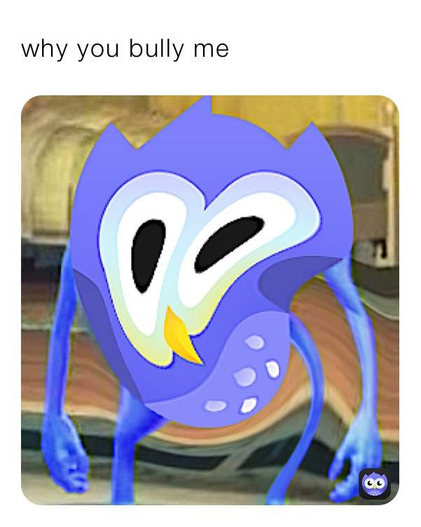 why you bully me