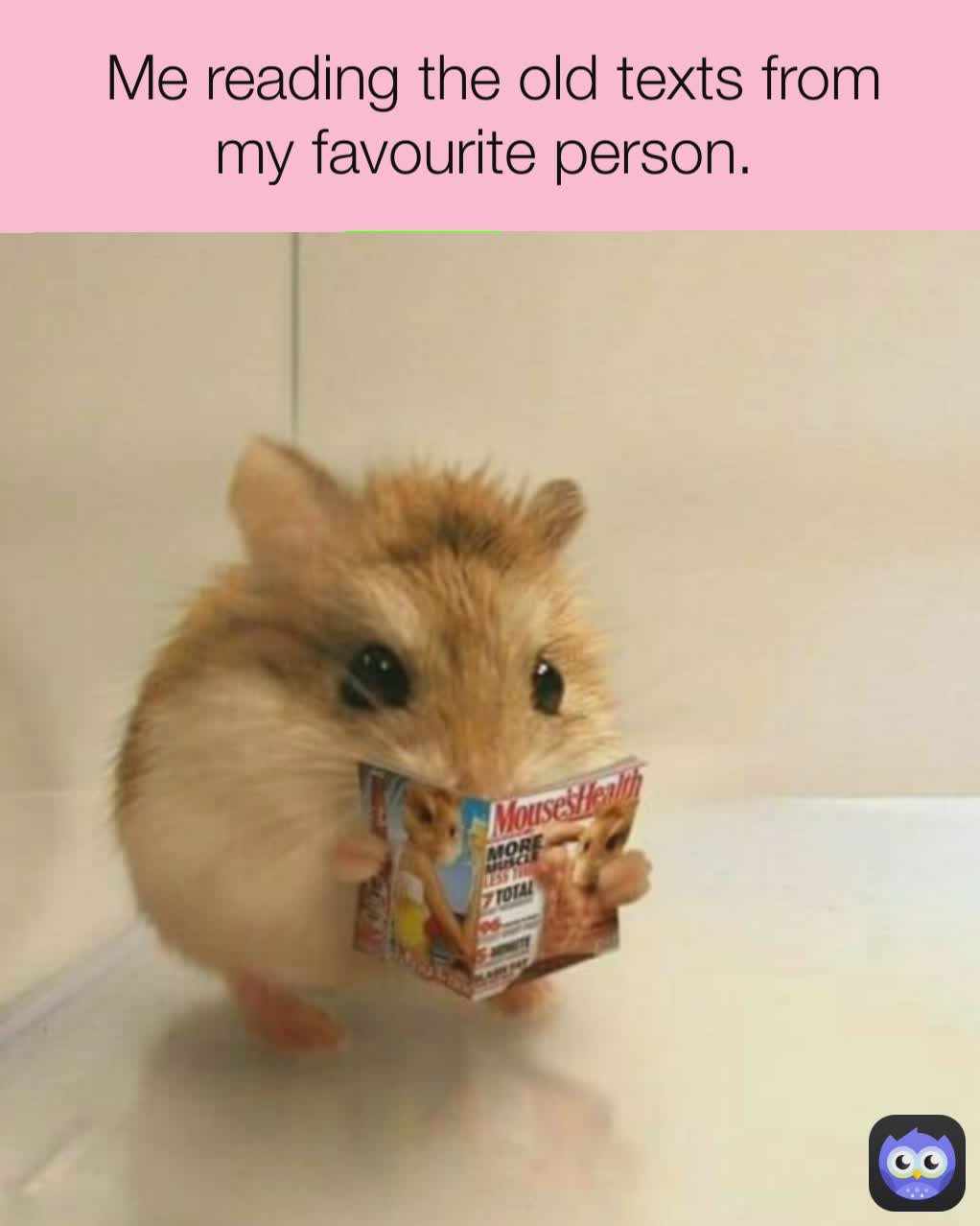 Me reading the old texts from my favourite person. 