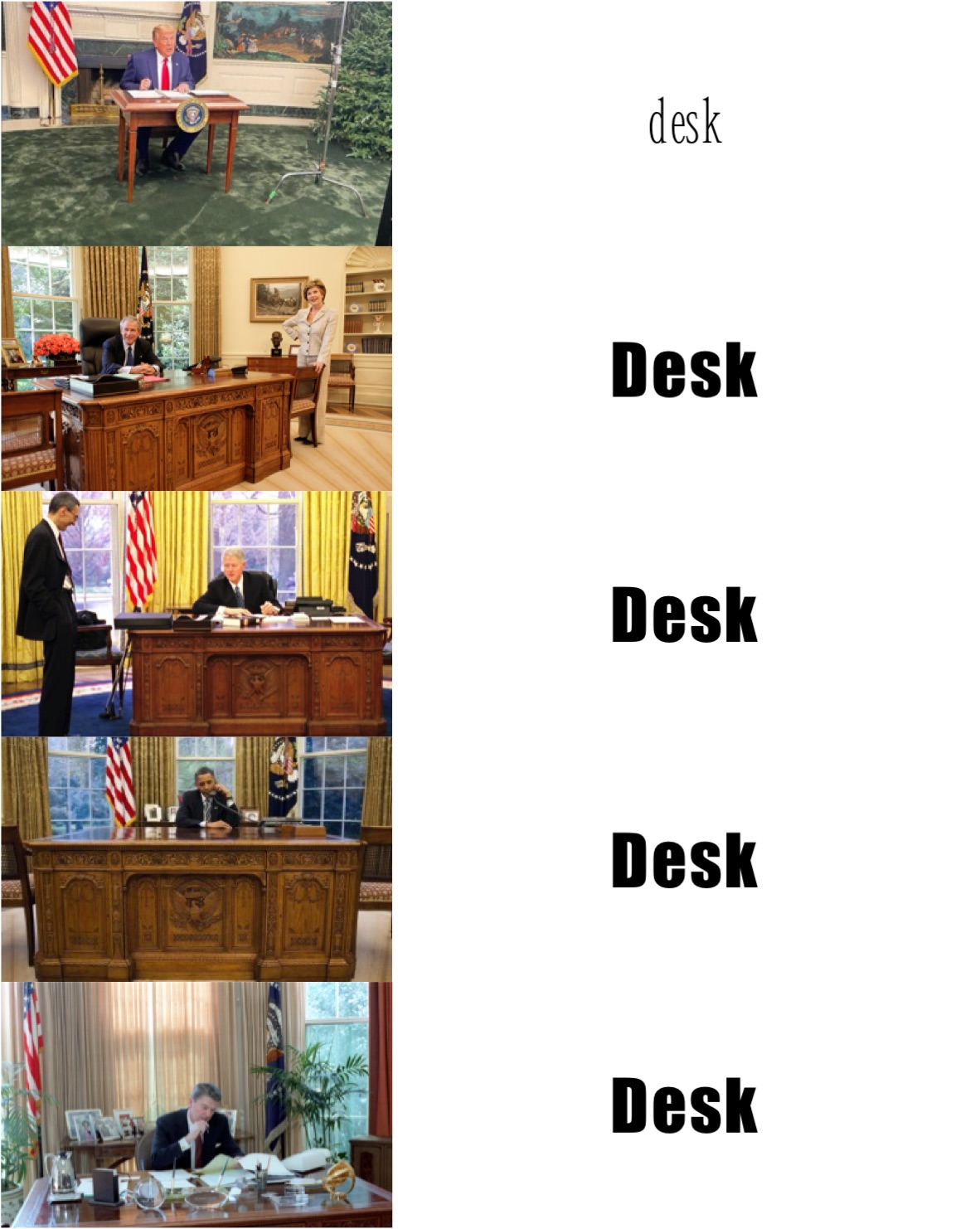 desk Desk Desk Desk  Desk