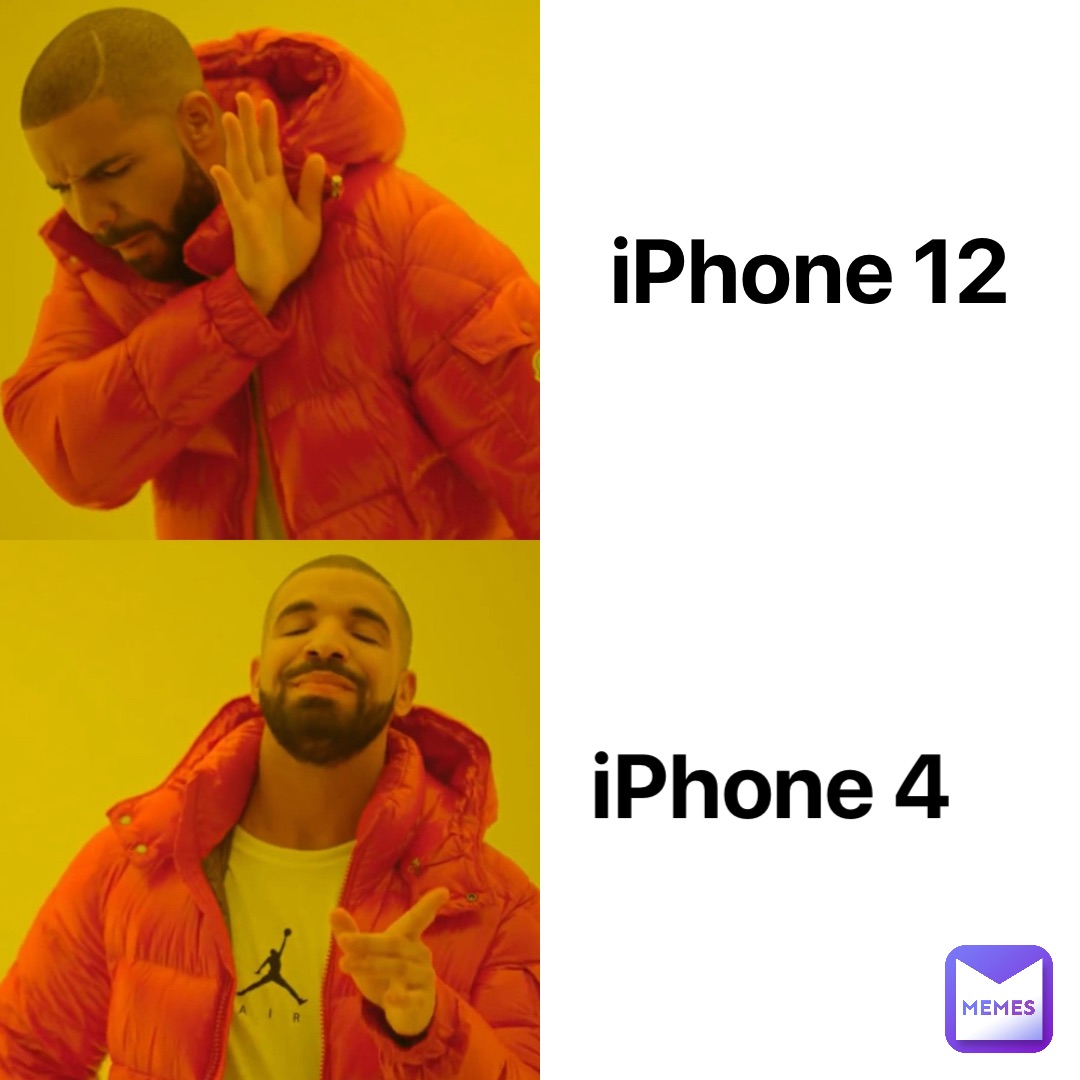 iPhone 12 iPhone 4