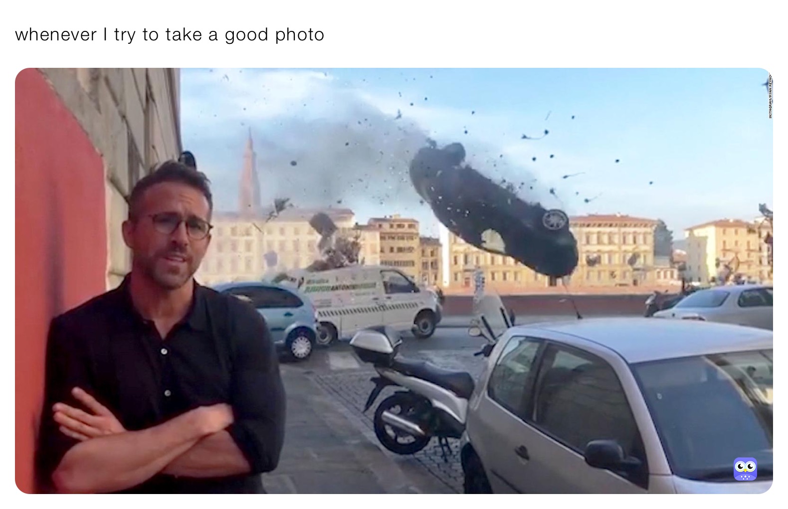 whenever I try to take a good photo