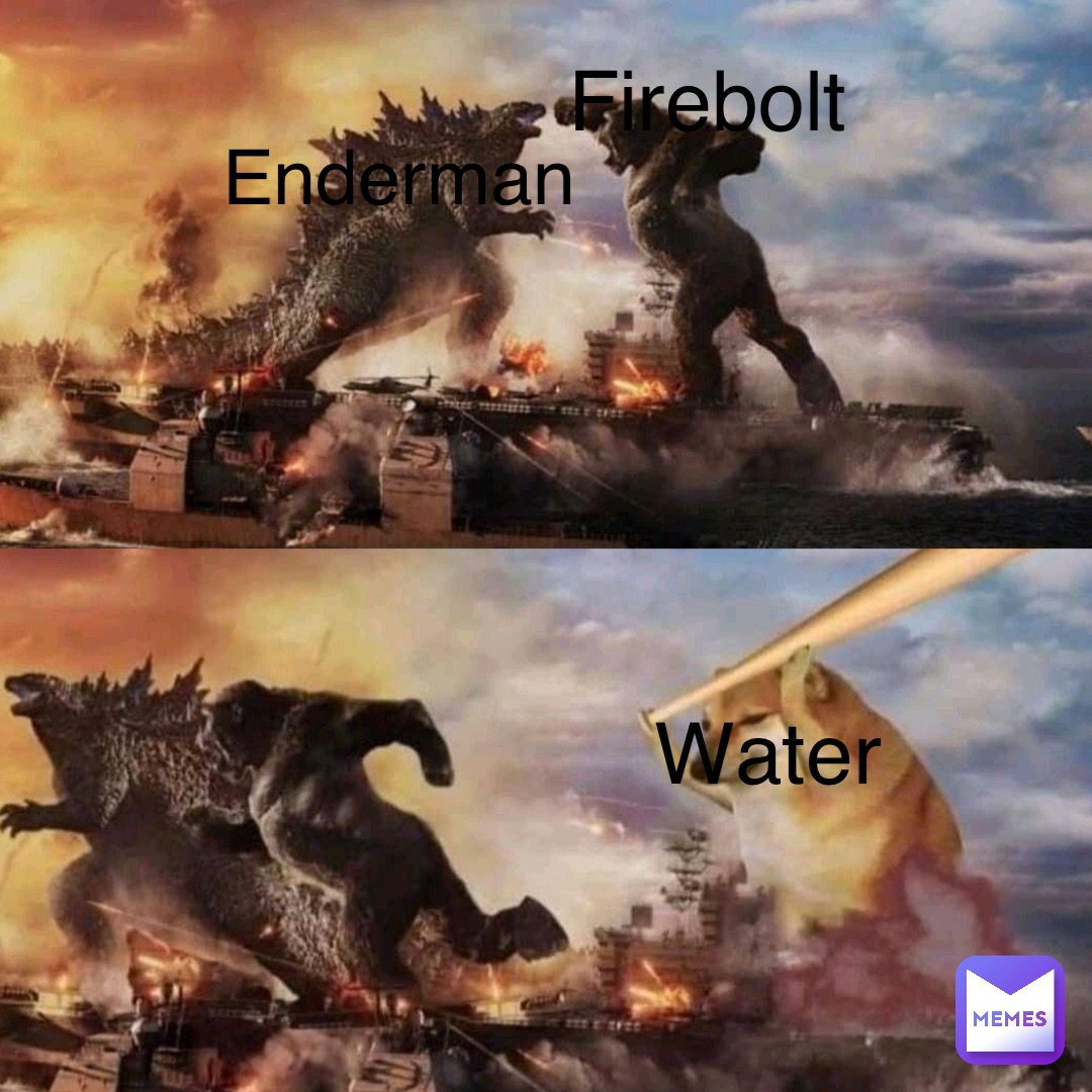 Water Firebolt Enderman