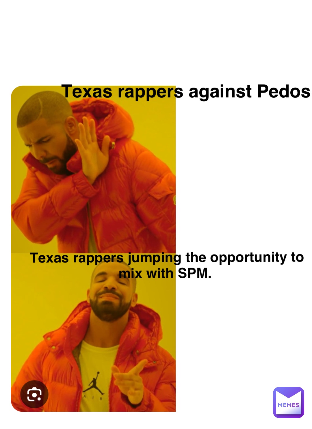 Texas rappers jumping the opportunity to mix with SPM. Texas rappers against Pedos