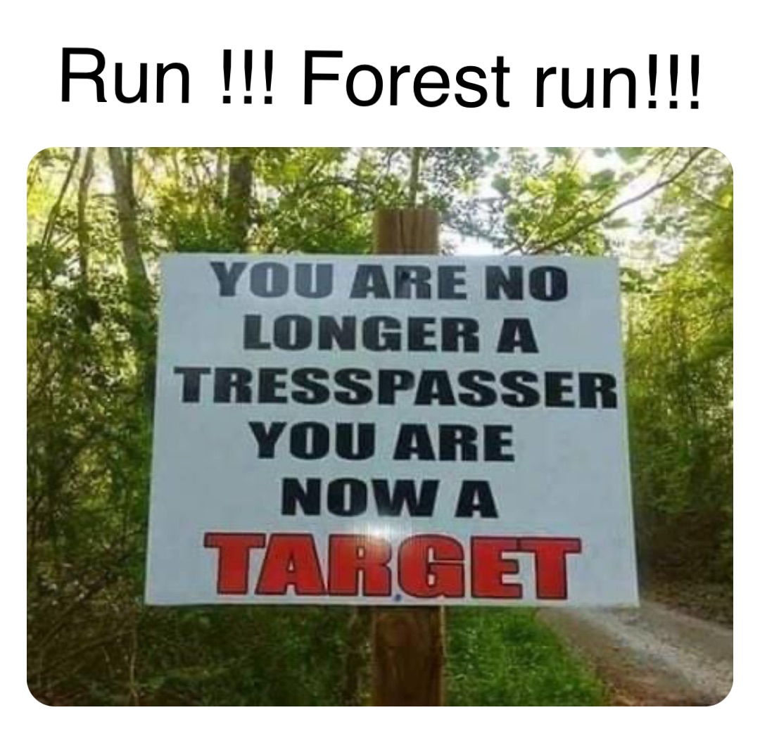 Double tap to edit Run !!! Forest run!!!