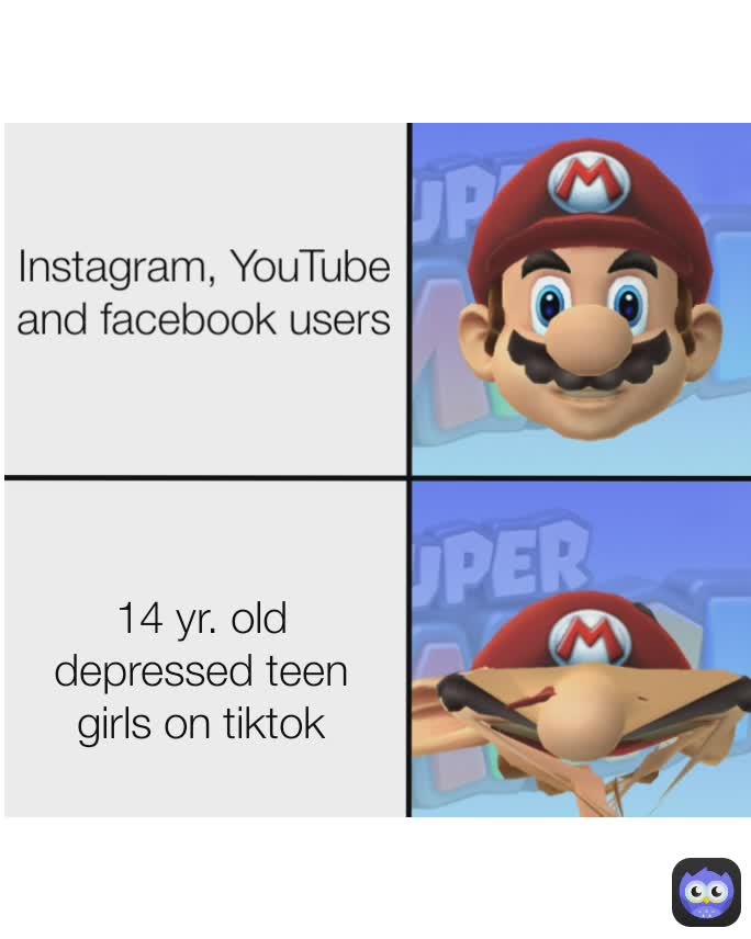 14 yr. old depressed teen girls on tiktok Instagram, YouTube and facebook users