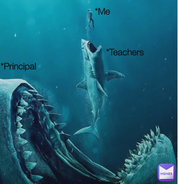 *Me *Teachers *Principal 