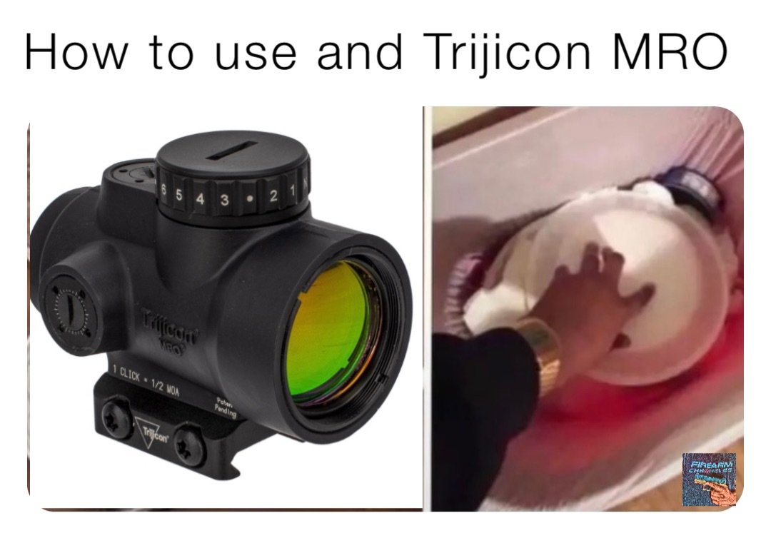 How to use and Trijicon MRO