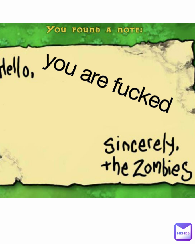 Type Text you are fucked