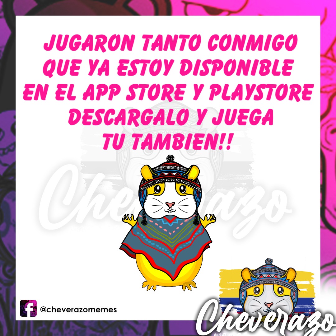 Jugaron tanto conmigo 
Que ya estoy disponible
En el app store y playstore
Descargalo y juega 
Tu tambien!!