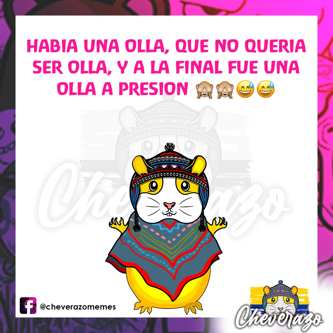 HABIA UNA OLLA, QUE NO QUERIA
SER OLLA, Y A LA FINAL FUE UNA
OLLA A PRESION 🙈🙈😅😅