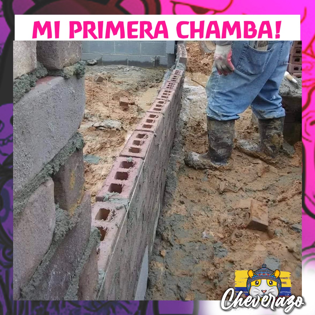 MI PRIMERA CHAMBA!