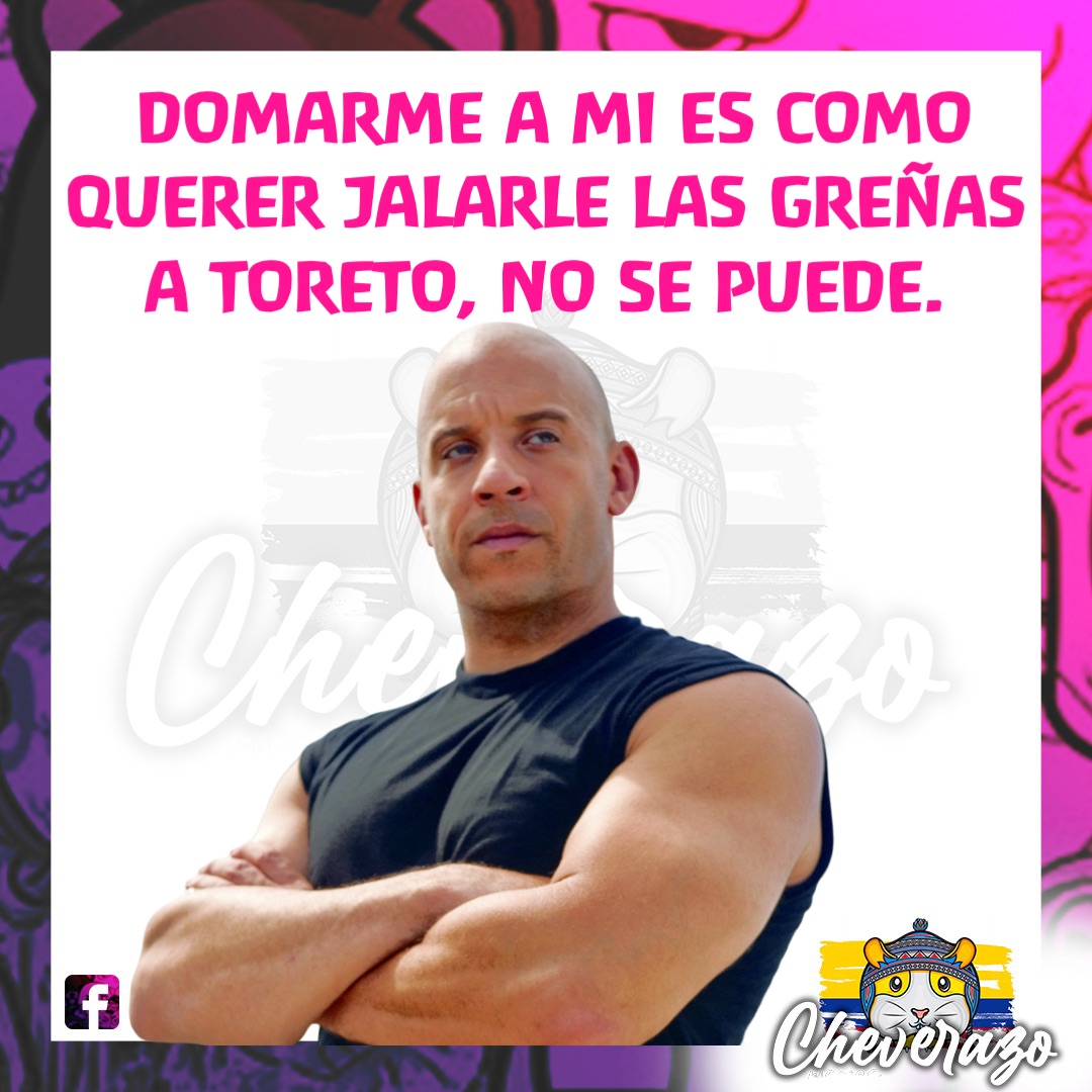 Domarme a mi es como querer jalarle las greñas a Toreto, no se puede.