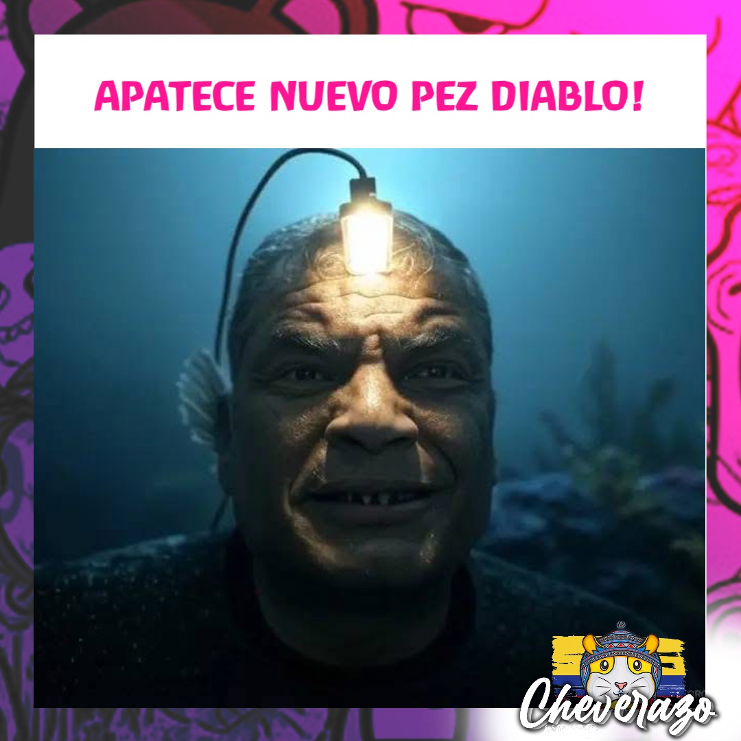 APATECE NUEVO PEZ DIABLO!