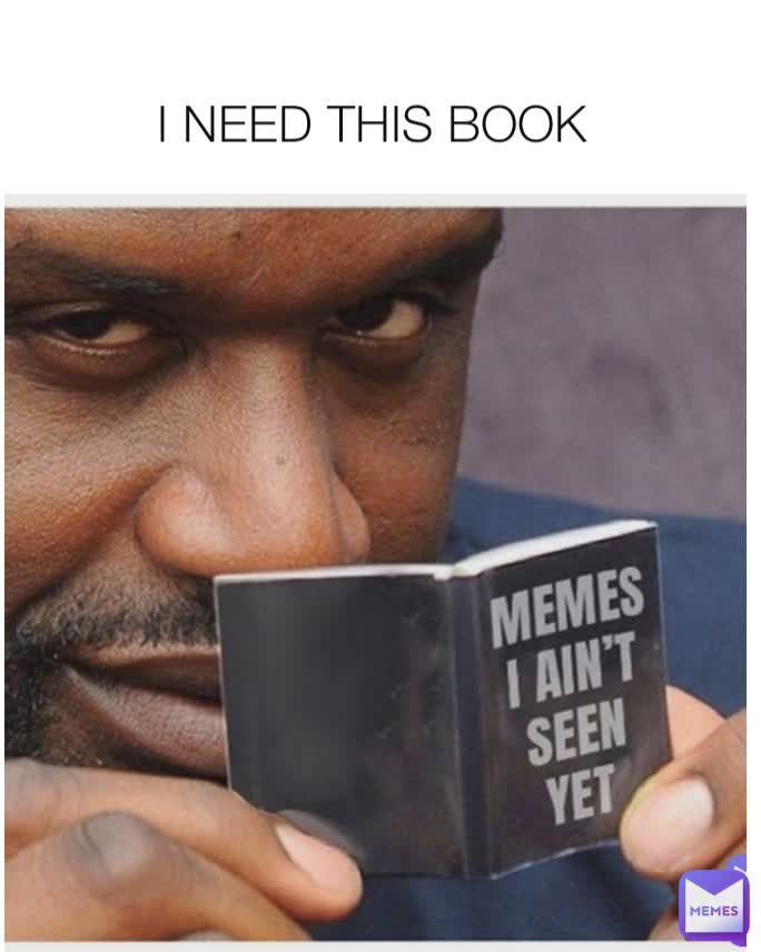 I NEED THIS BOOK
