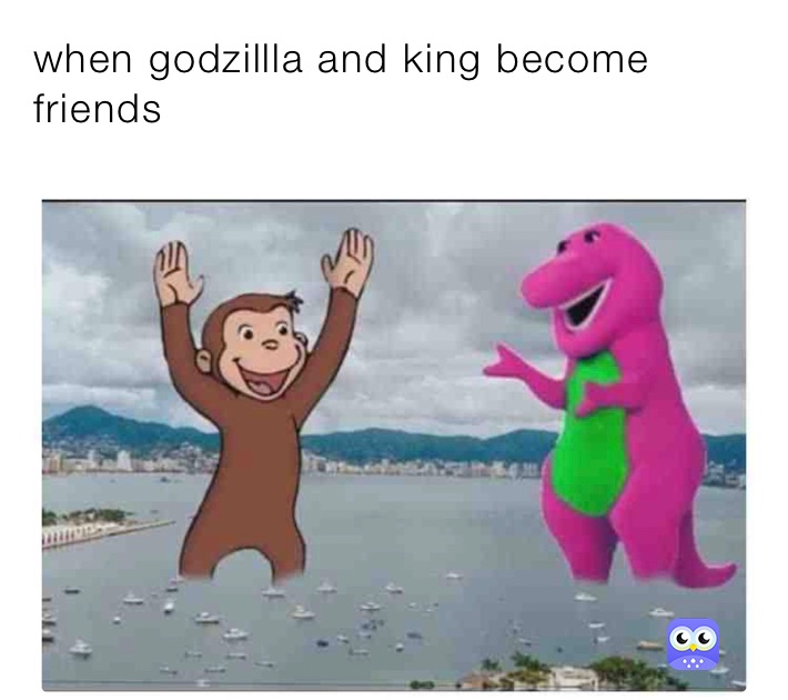 when godzillla and king become friends 