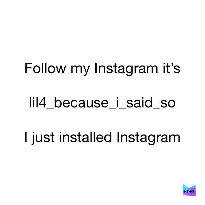 Meme shared by @lil4
