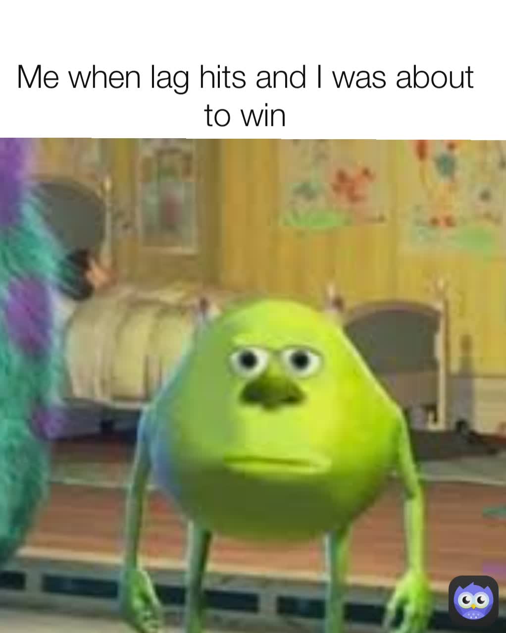 Me when lag hits and I was about to win | @Peingus | Memes, image size:1022x1278