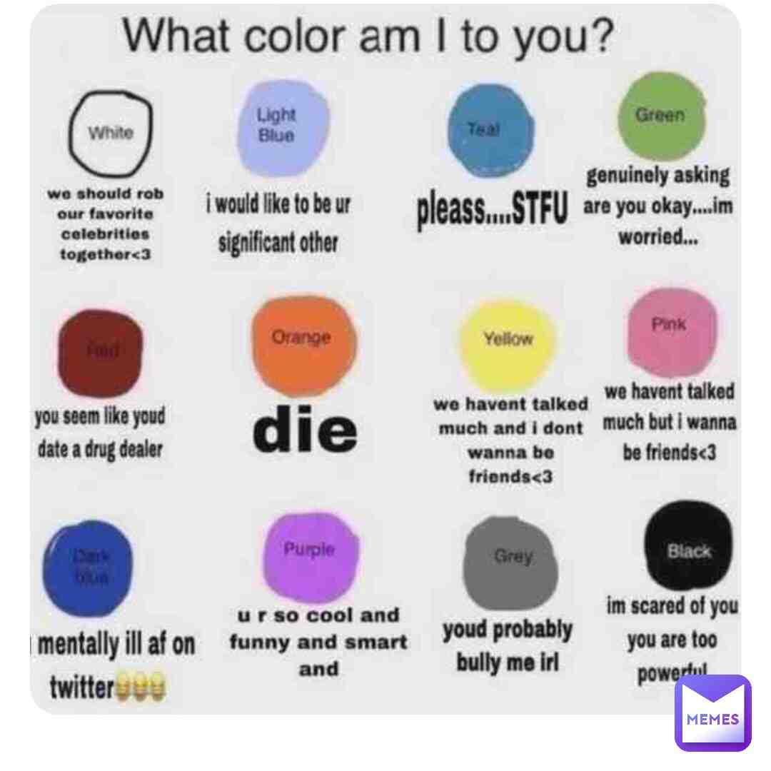 What color am I