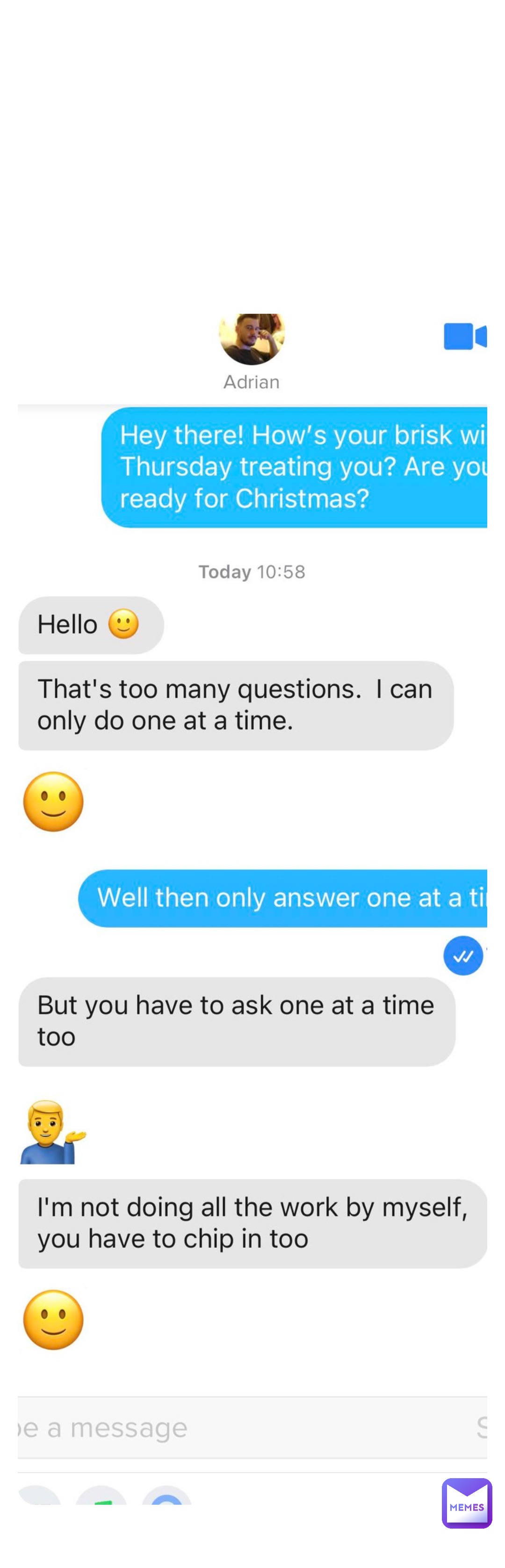 Double tap to edit