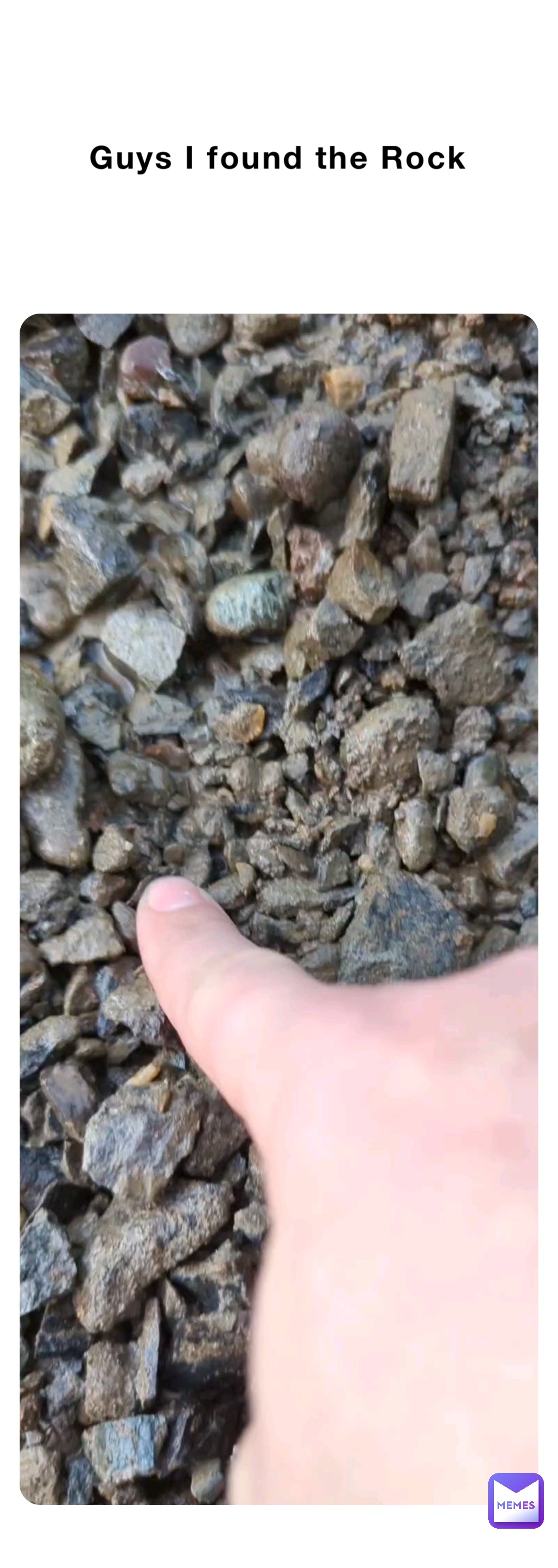 Guys I found the Rock
