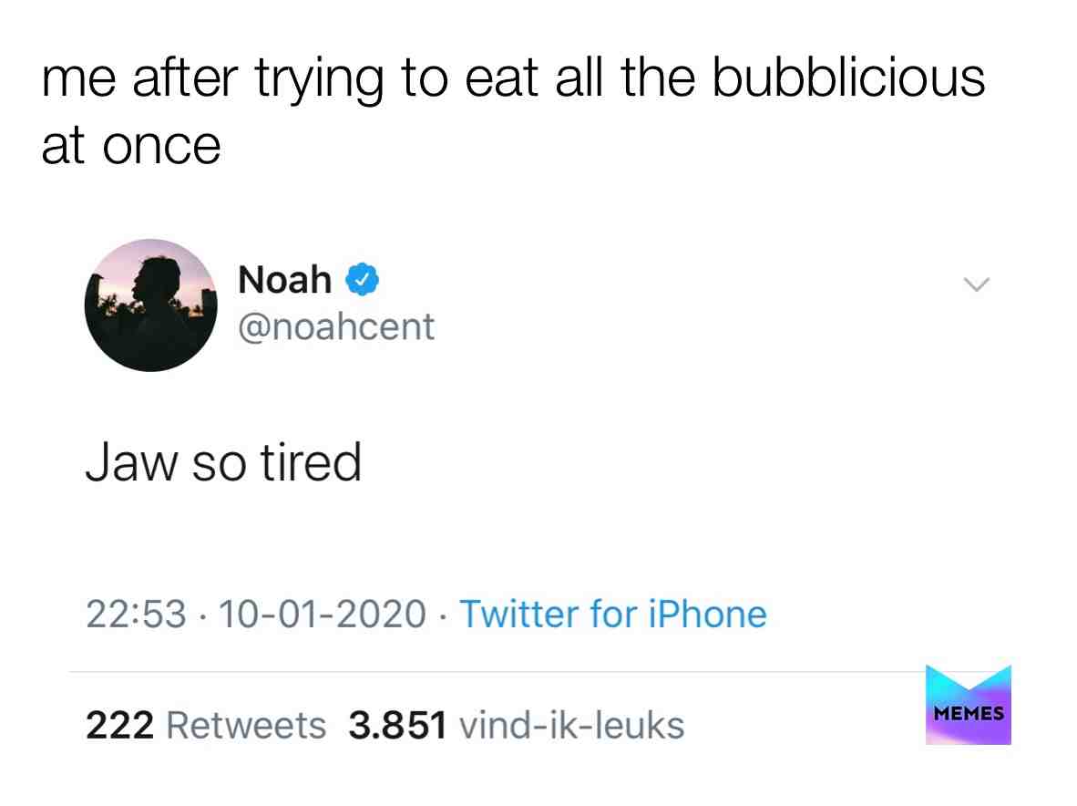 Rip my jaw 🙏🏻  #memesappsdaily  #memesappsdaily  #bubblegum  #memesapp @memes