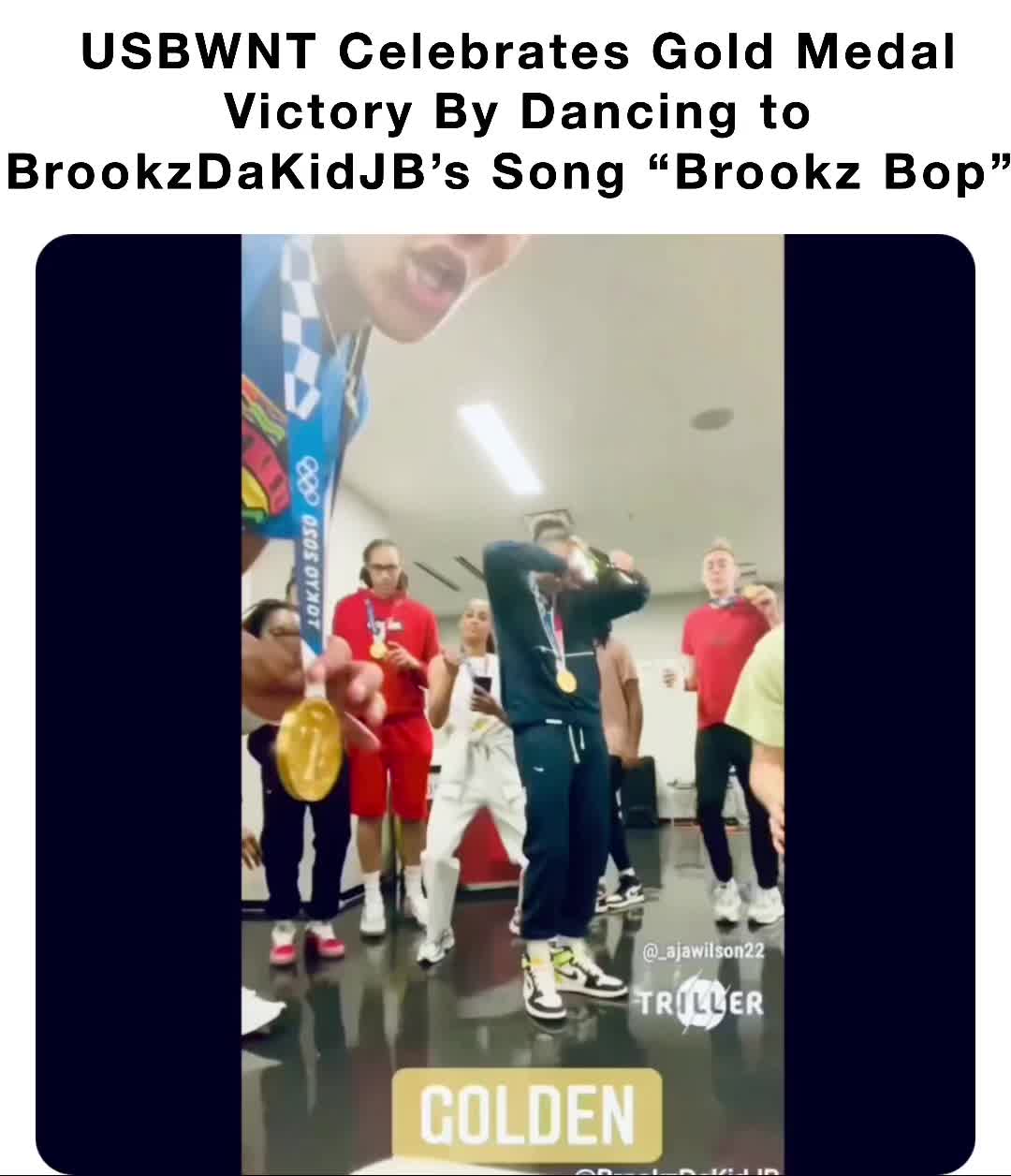 Just Speaking It Into Existence 😬 Team Leaders,  Check Your EMail Inbox or Junk Folder to Hear the Full 📲 Memes  #USBWNT  #Olympics  #Tokyo2020  #BrookzDaKidJB  #BrookzBop  #Promo  #NewSong  #NewDance  #Moldee  #NotlamPro  #BiggRockStudios  #TeamLeaders  #MailingList  #TeamLeadersEntertainment  #TLE